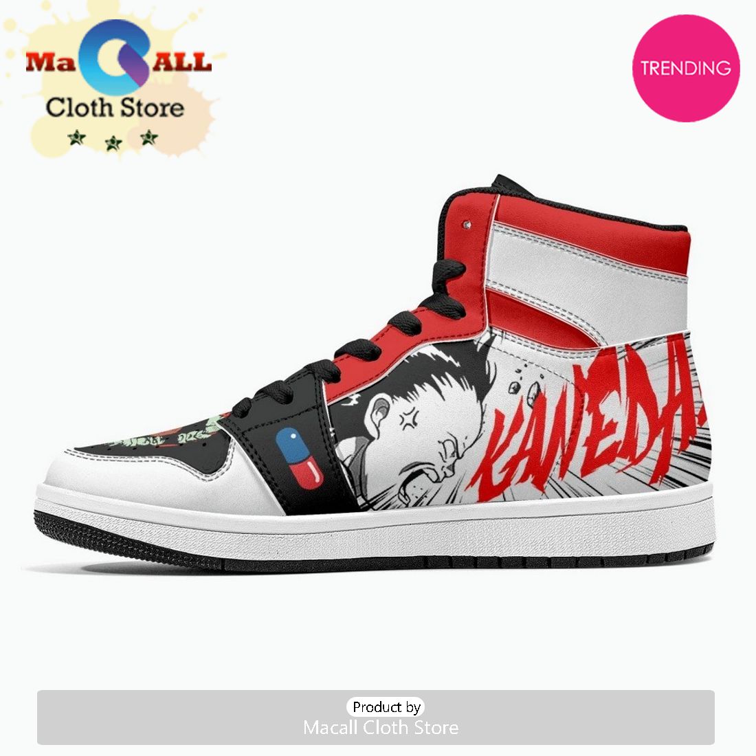 Akira Kaneda Vs Tetsuo Shima Akira JD1 High Top Shoes