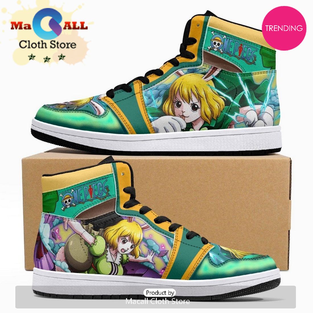 Carrot One Piece JD1 High Top Shoes