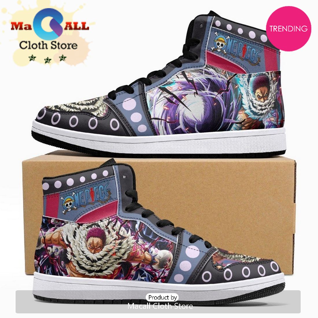 Charlotte Katakuri One Piece JD1 High Top Shoes