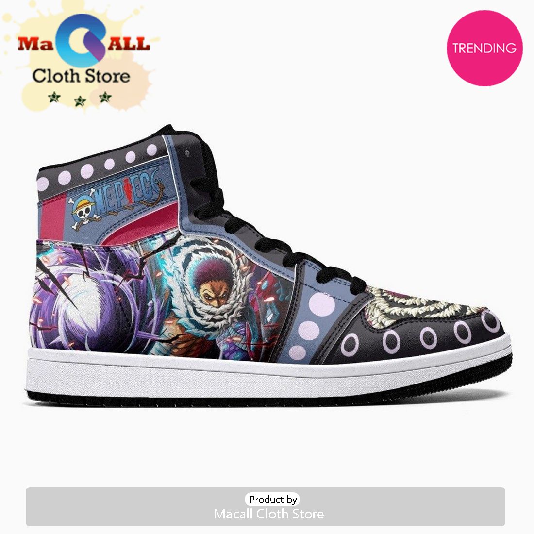 Charlotte Katakuri One Piece JD1 High Top Shoes