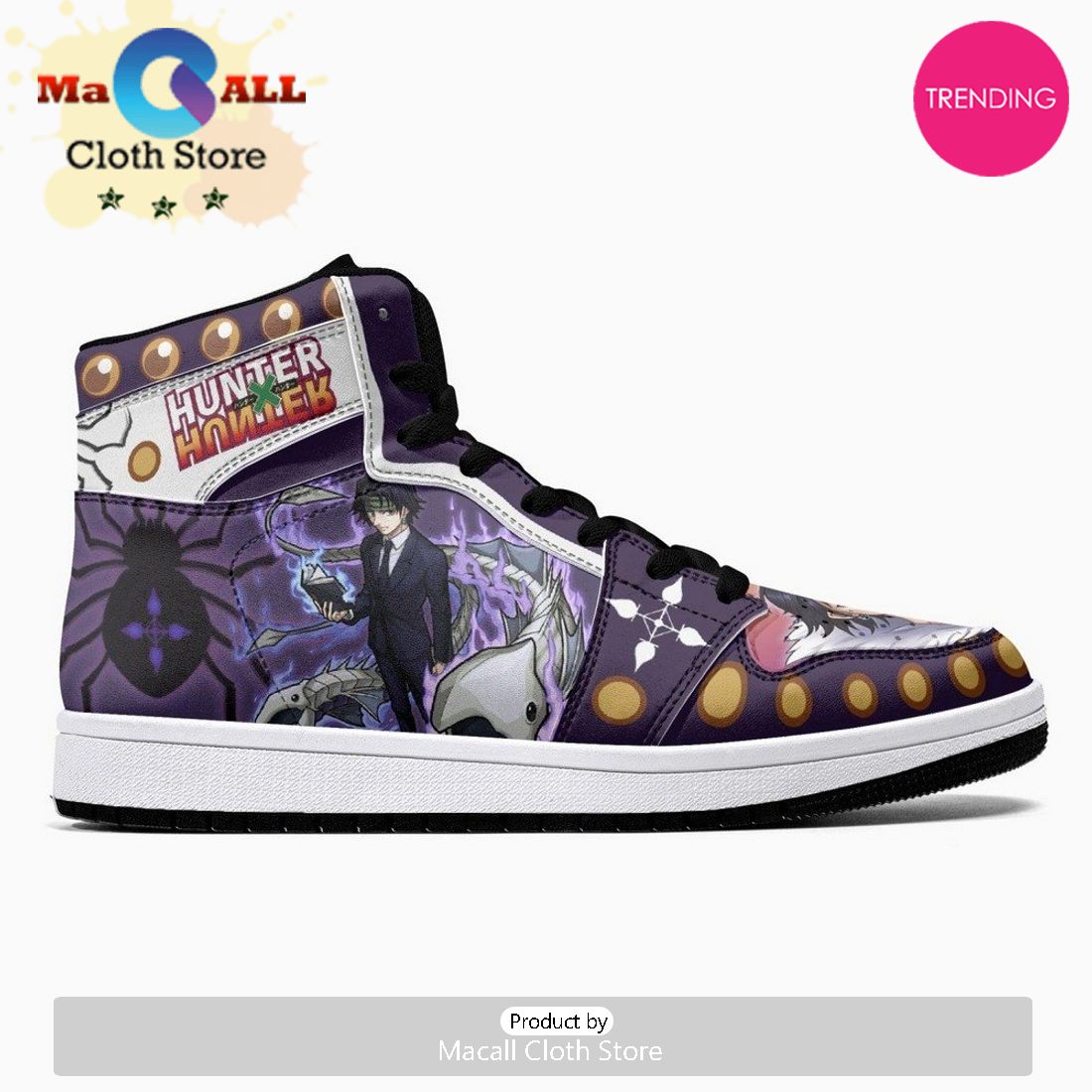 Chrollo Hunter JD1 High Top Shoes