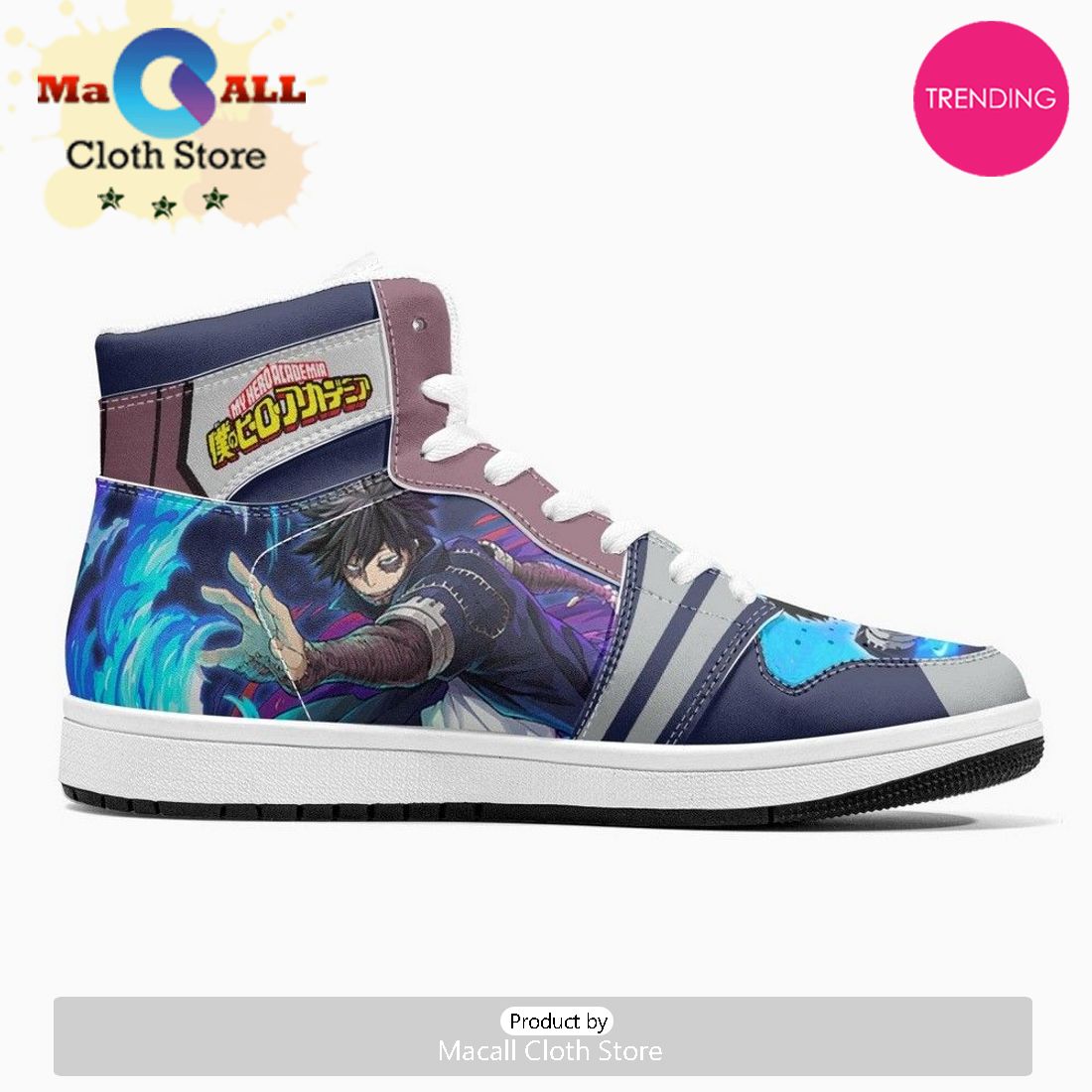 Dabi My Hero JD1 High Top Shoes