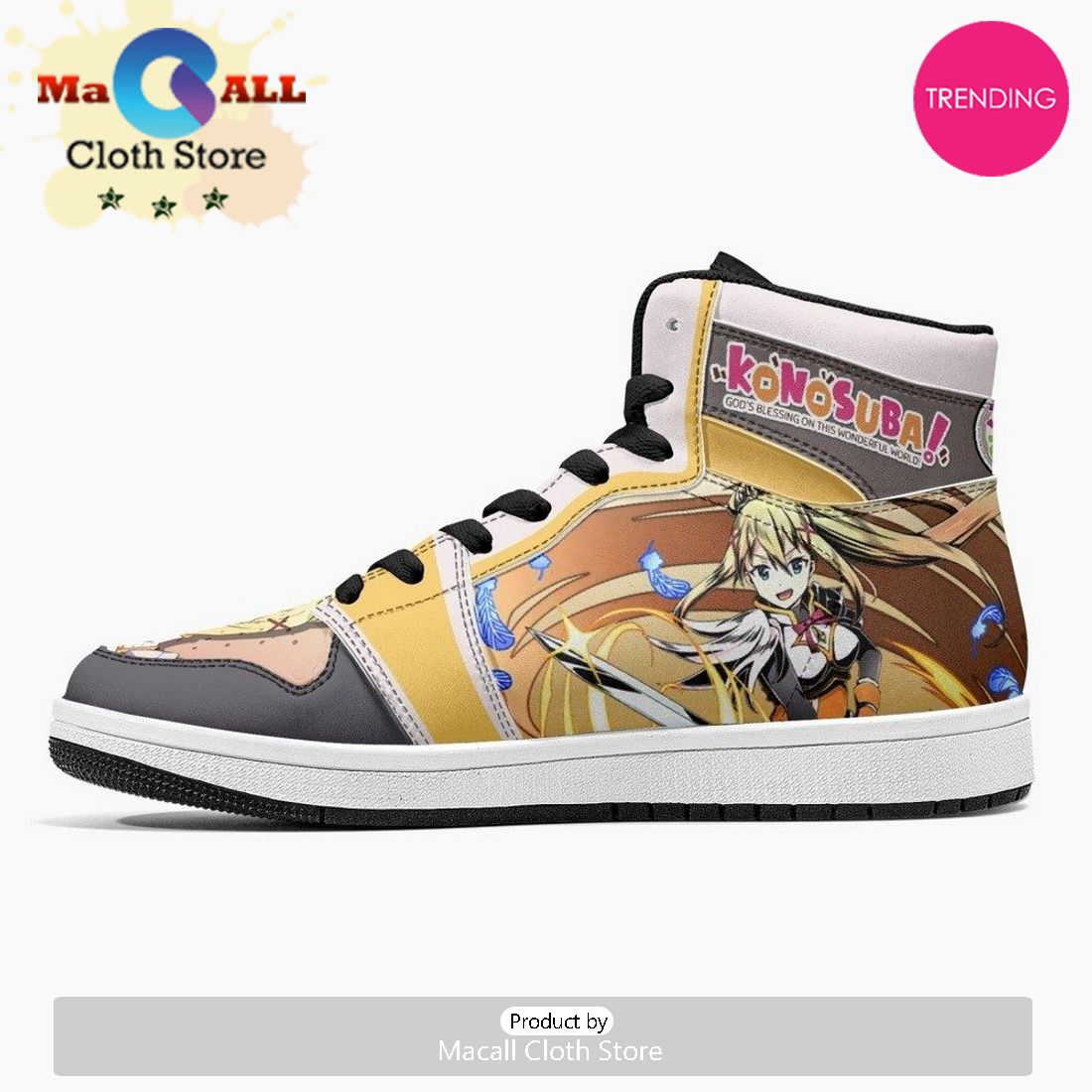 Darkness Konosuba JD1 High Top Shoes