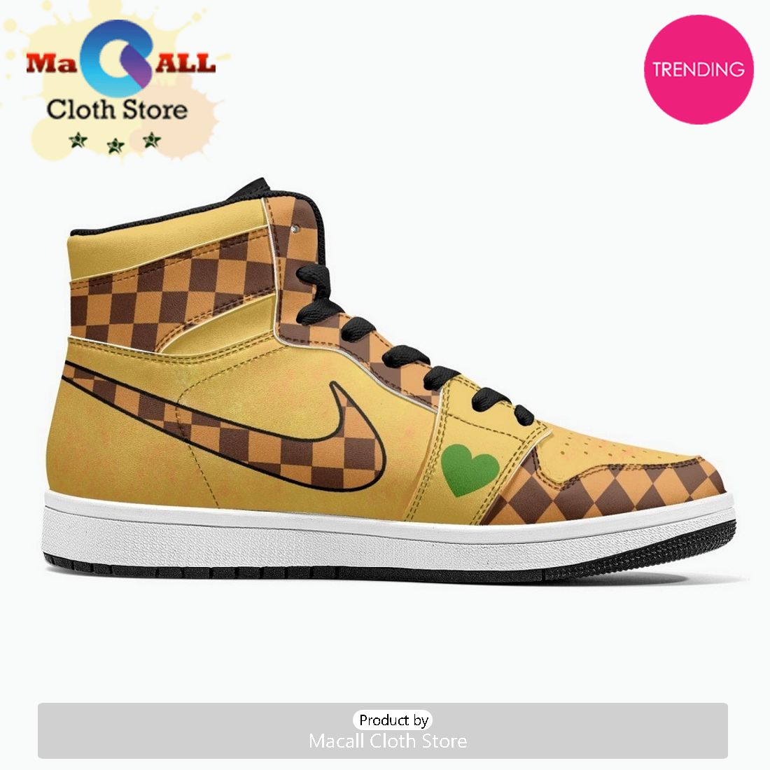 Dio Vs Jotaro JD1 High Top Shoes