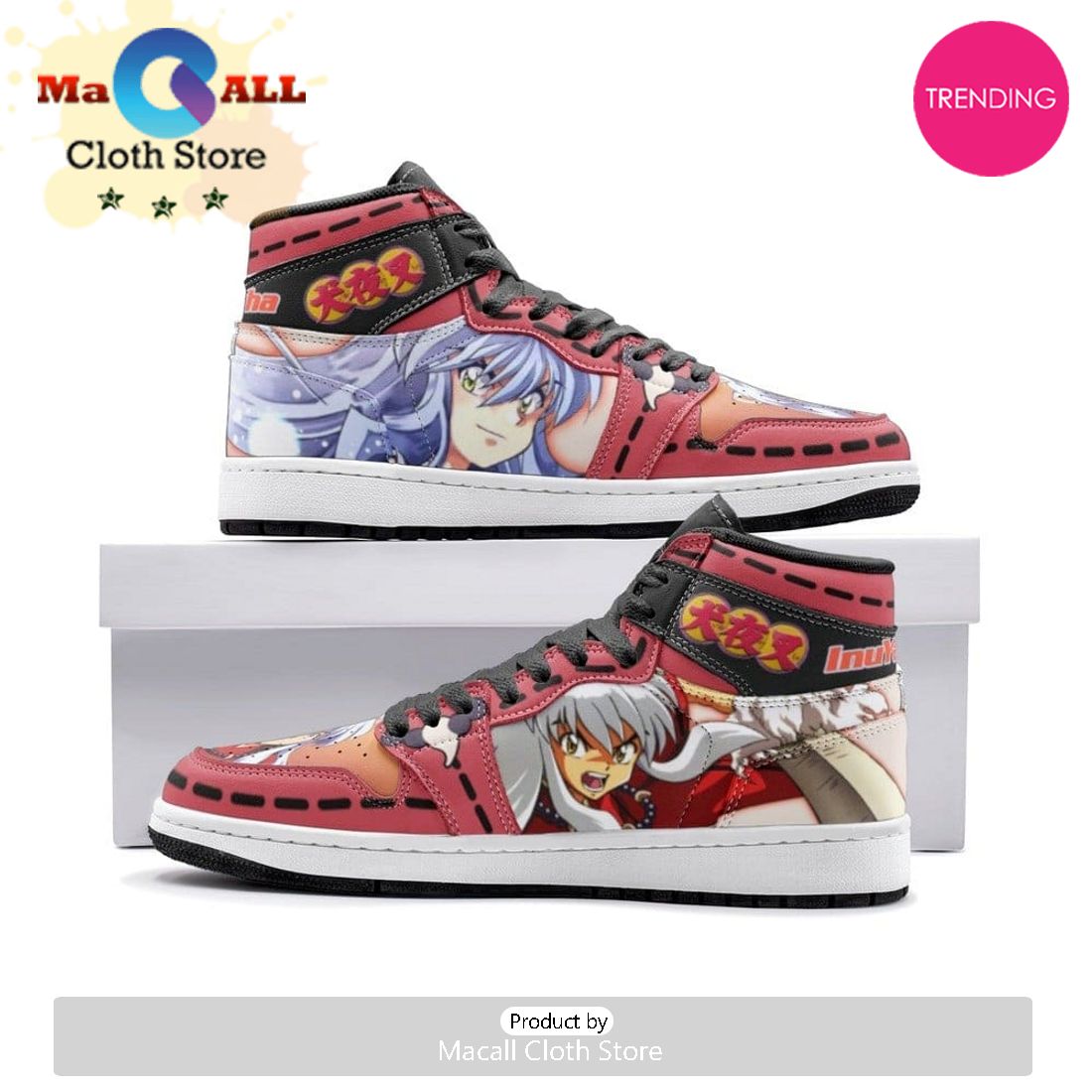 Dog Yaksha Air Jordan 1 High Top Shoes