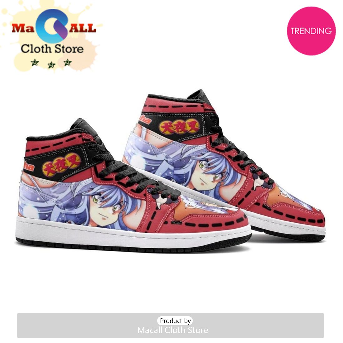 Dog Yaksha Air Jordan 1 High Top Shoes