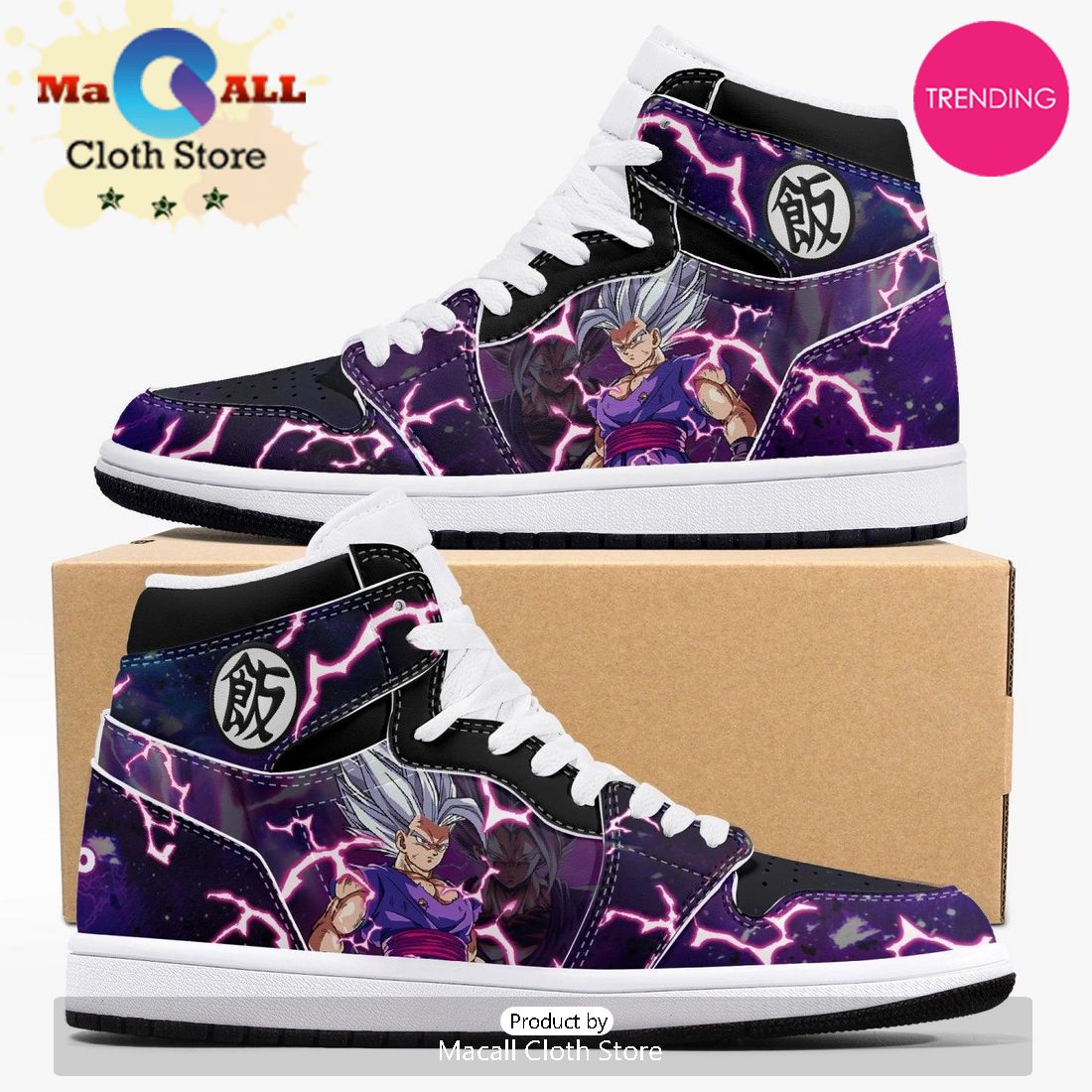 Dragon Ball Super Gohan Beast AJ1 High Top Shoes