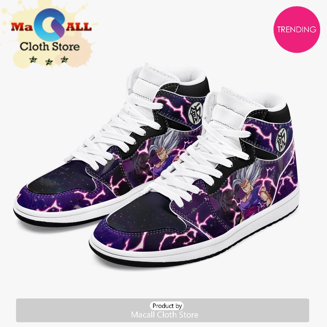 Dragon Ball Super Gohan Beast AJ1 High Top Shoes