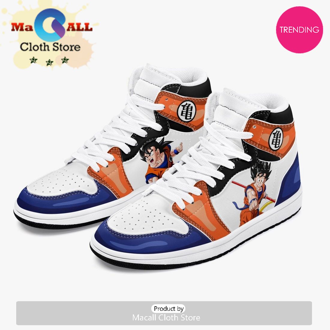 Dragon Ball Super Goku AJ1 High Top Shoes