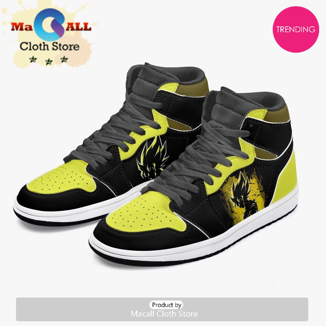 Dragon Ball Z Son Goku AJ1 High Top Shoes
