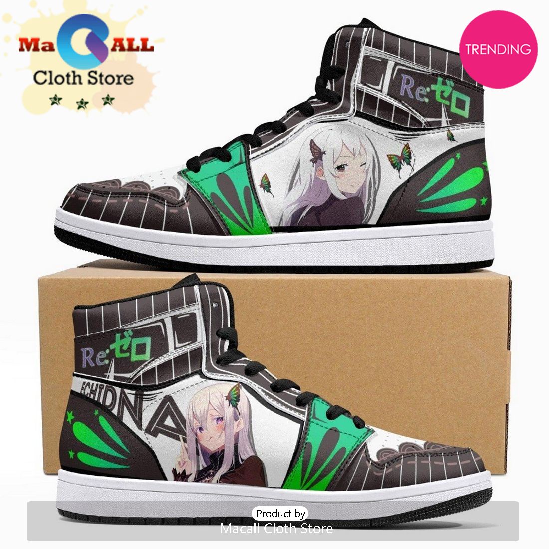 Echidna Rezero JD1 High Top Shoes