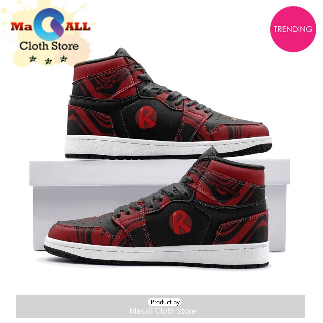 Eijiro Kirishima My Hero Air Jordan 1 High Top Shoes