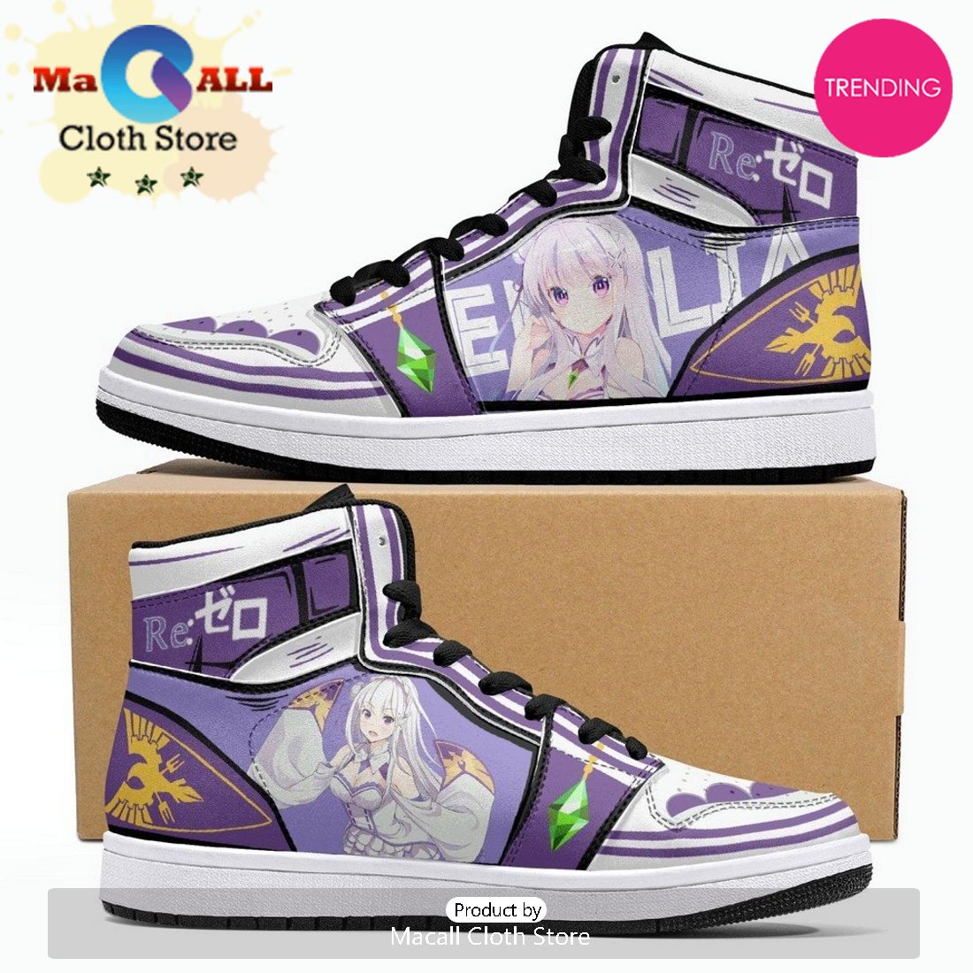 Emilia Rezero JD1 High Top Shoes