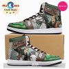 Erza Scarlet Fairy Tail Air Jordan 1 High Top Shoes