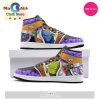 Ginyu Force Dragon Ball Z JD1 High Top Shoes