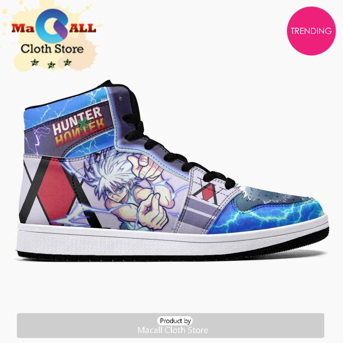 Godspeed Killua Hunter JD1 High Top Shoes