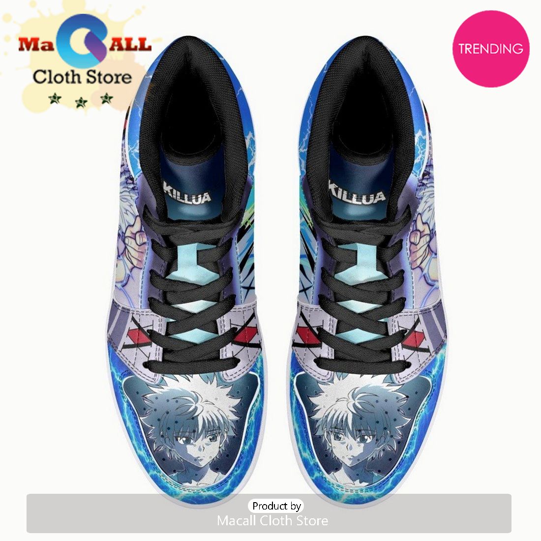 Godspeed Killua Hunter JD1 High Top Shoes