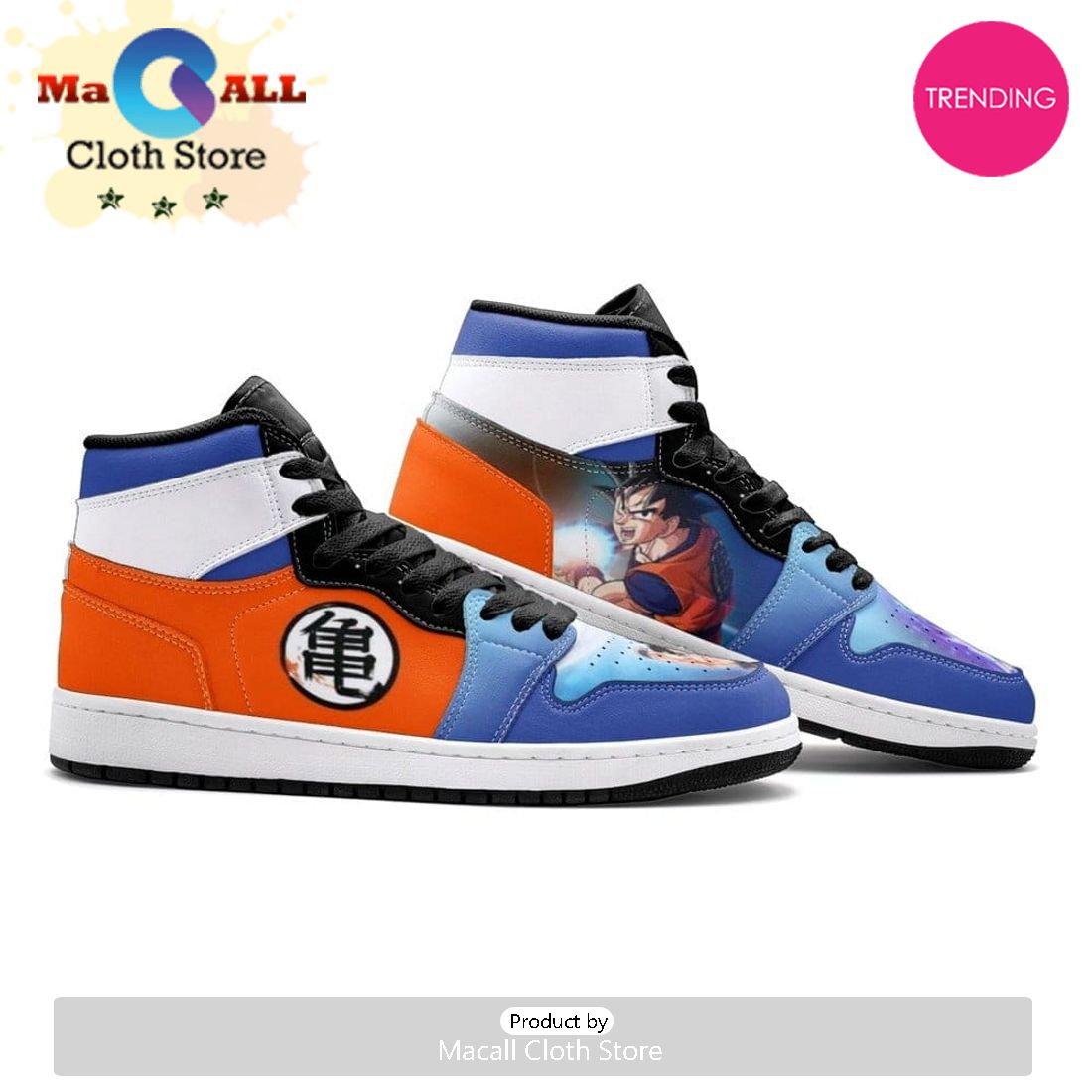 Goku Dragon Ball Z Air Jordan 1 High Top Shoes