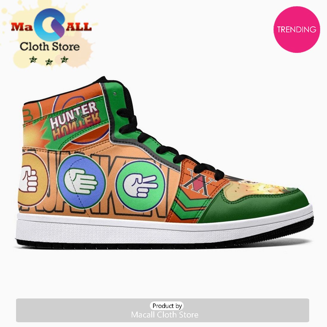 Gon Jajanken Hunter JD1 High Top Shoes