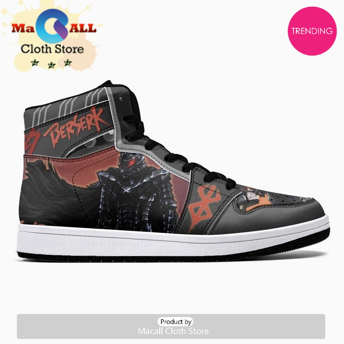 Guts Beruseruku Armor Beruseruku JD1 High Top Shoes
