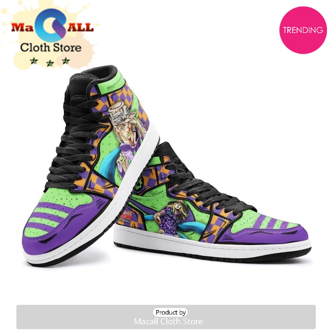 Gyro Zeppeli Air Jordan 1 High Top Shoes