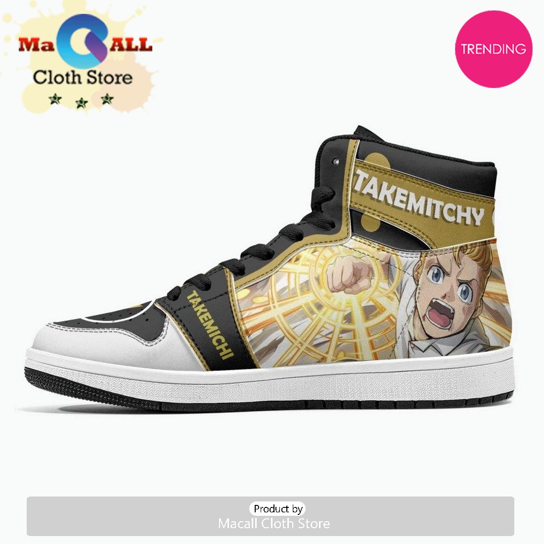 Hanagaki Takemichi Tokyo Revengers JD1 High Top Shoes