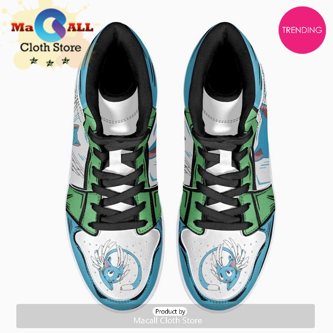 Happy Fairy Tail JD1 High Top Shoes