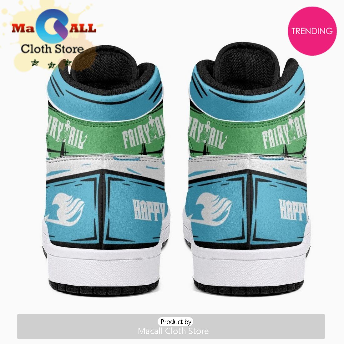 Happy Fairy Tail JD1 High Top Shoes