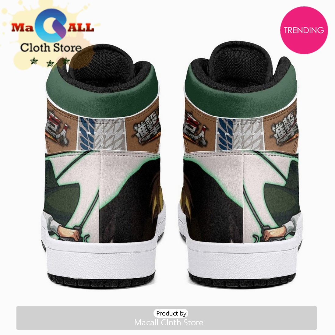 Historia Reiss Shingeki No Kyojin JD1 High Top Shoes