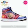 Howl And Sophie Howl’s Moving Castle Air Jordan 1 High Top Shoes