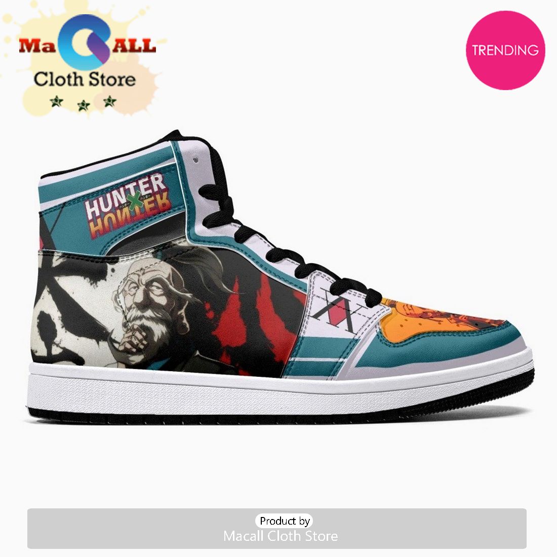 Isaac Netero Hunter JD1 High Top Shoes