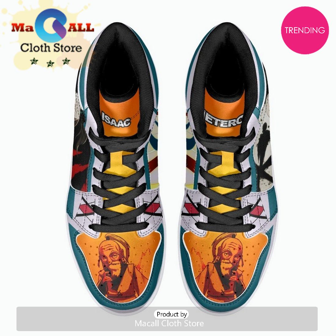 Isaac Netero Hunter JD1 High Top Shoes