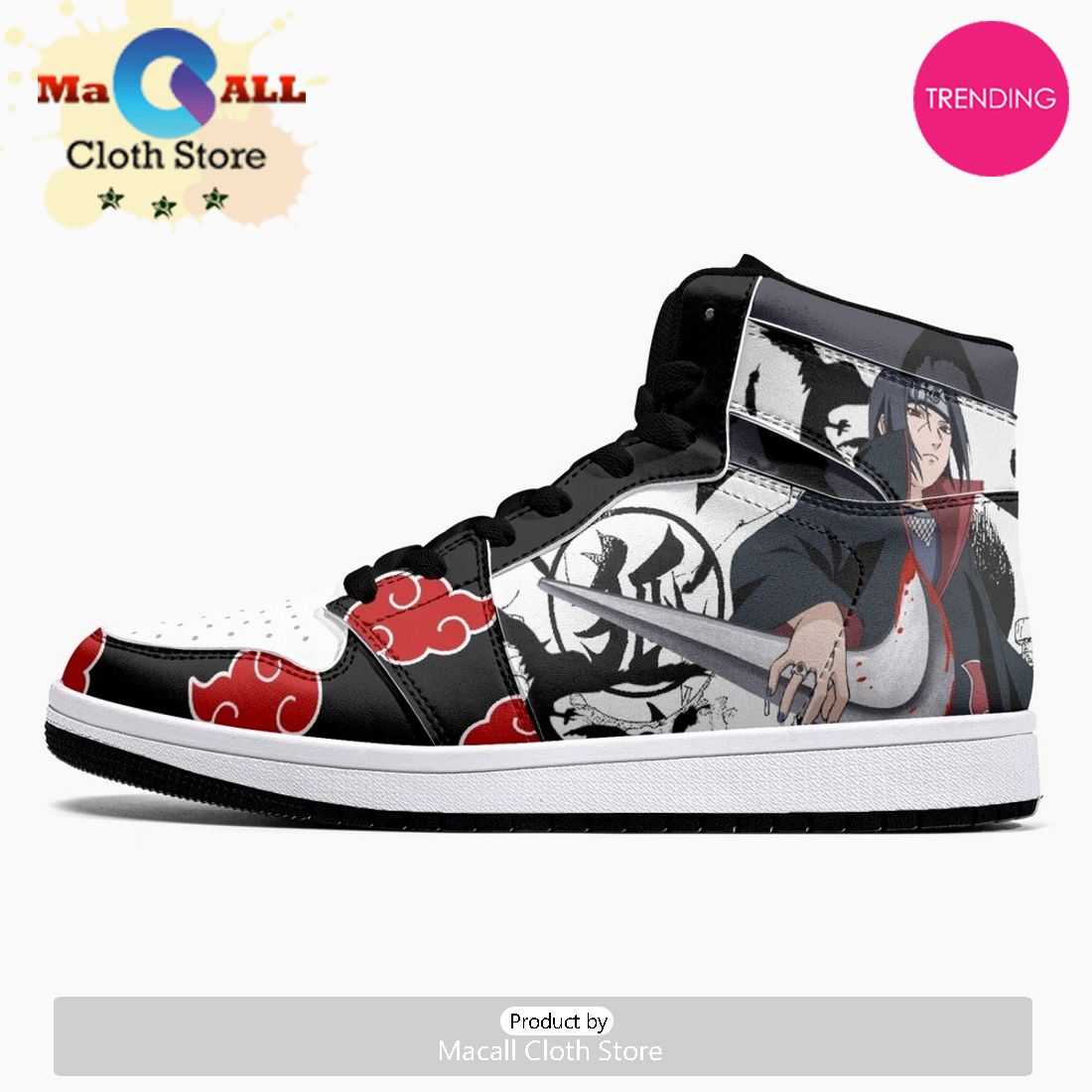 Itachi Clan V2 Ninja JD1 High Top Shoes