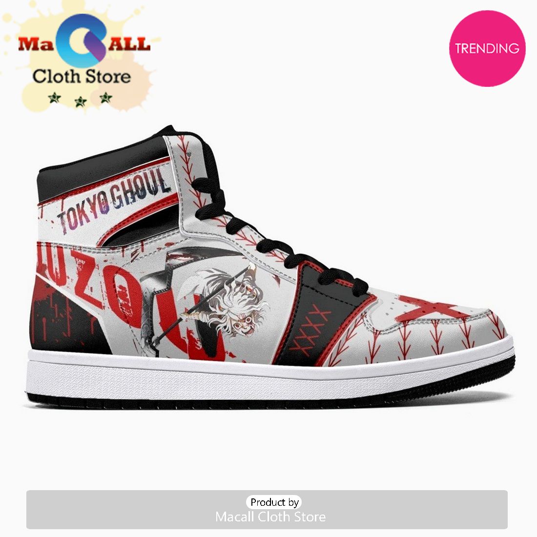 Juuzou Suzuya Tōkyō Gūru JD1 High Top Shoes