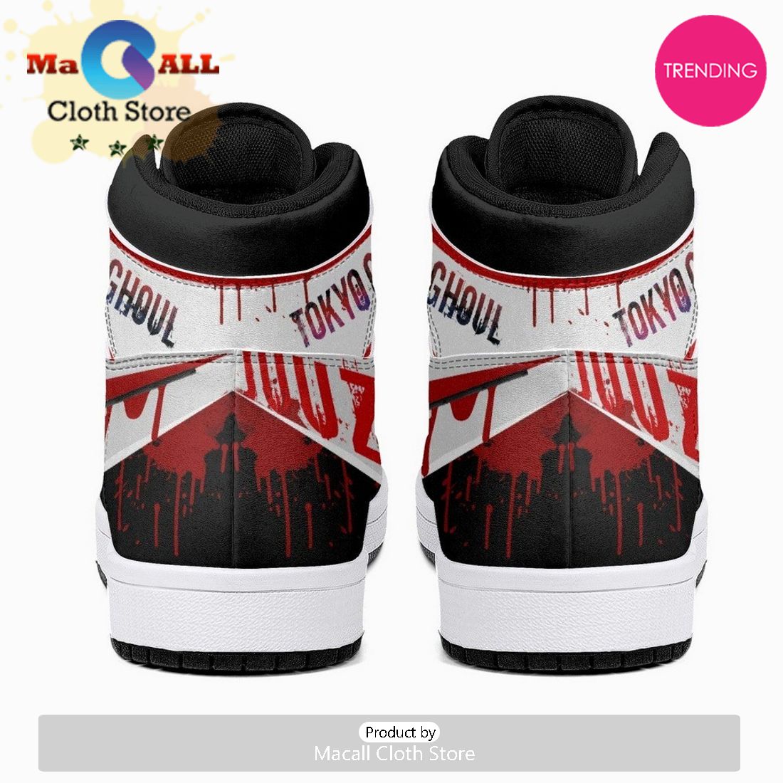 Juuzou Suzuya Tōkyō Gūru JD1 High Top Shoes