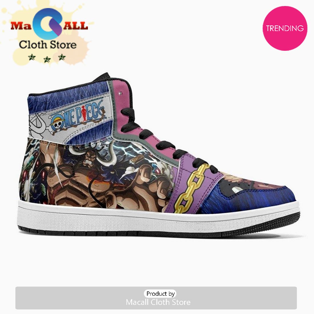 Kaido One Piece JD1 High Top Shoes