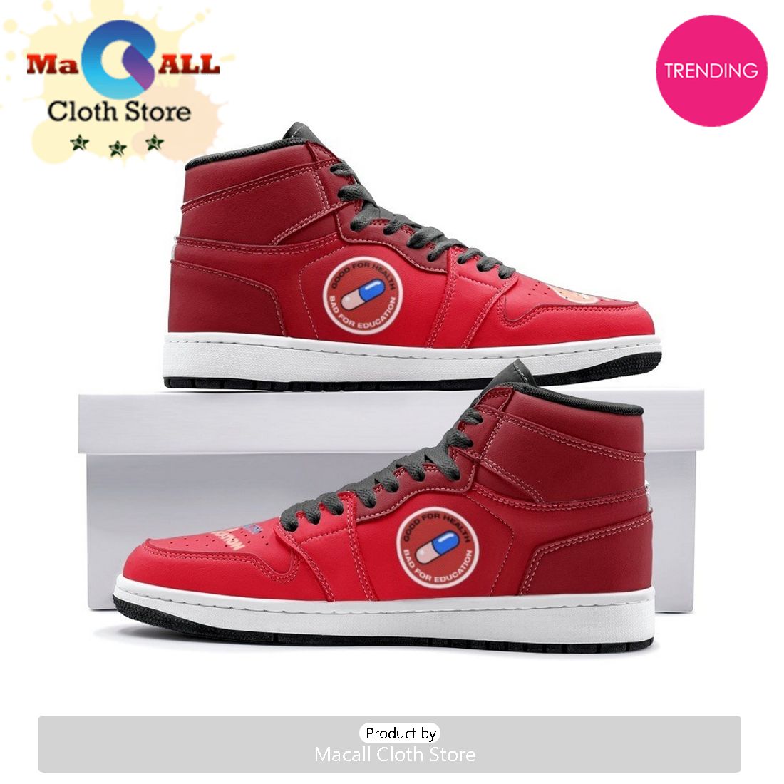 Kaneda Jacket Akira Air Jordan 1 High Top Shoes