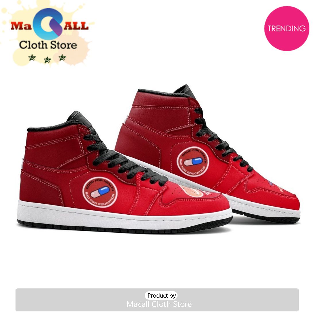 Kaneda Jacket Akira Air Jordan 1 High Top Shoes