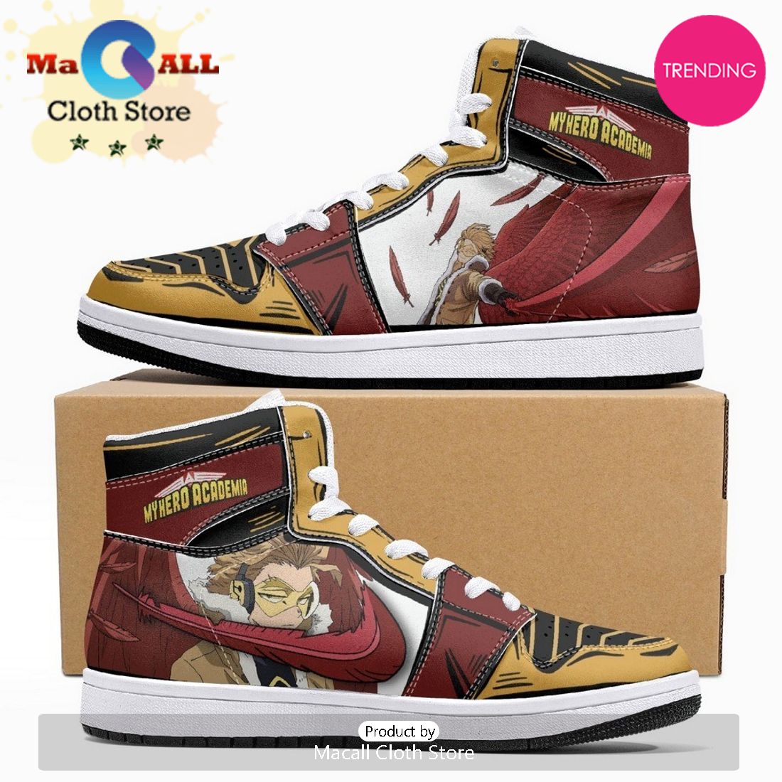 Keigo Takami Hawk My Hero JD1 High Top Shoes