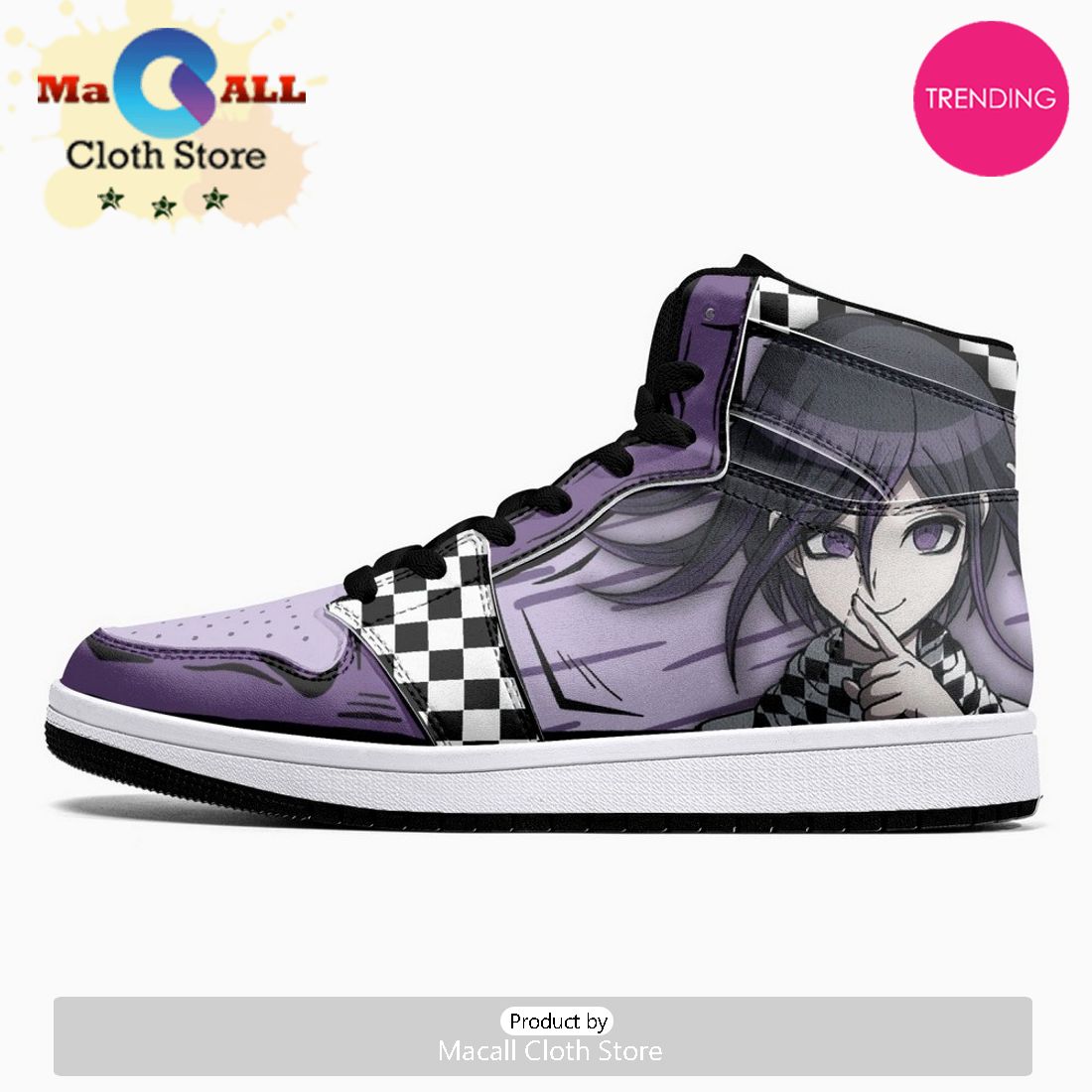 Kokichi Oma Danganronpa JD1 High Top Shoes