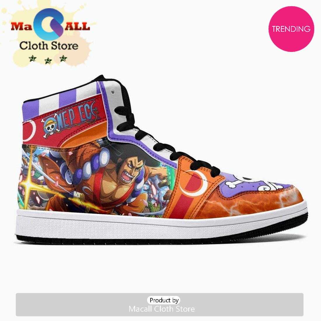 Kozuki Oden One Piece JD1 High Top Shoes