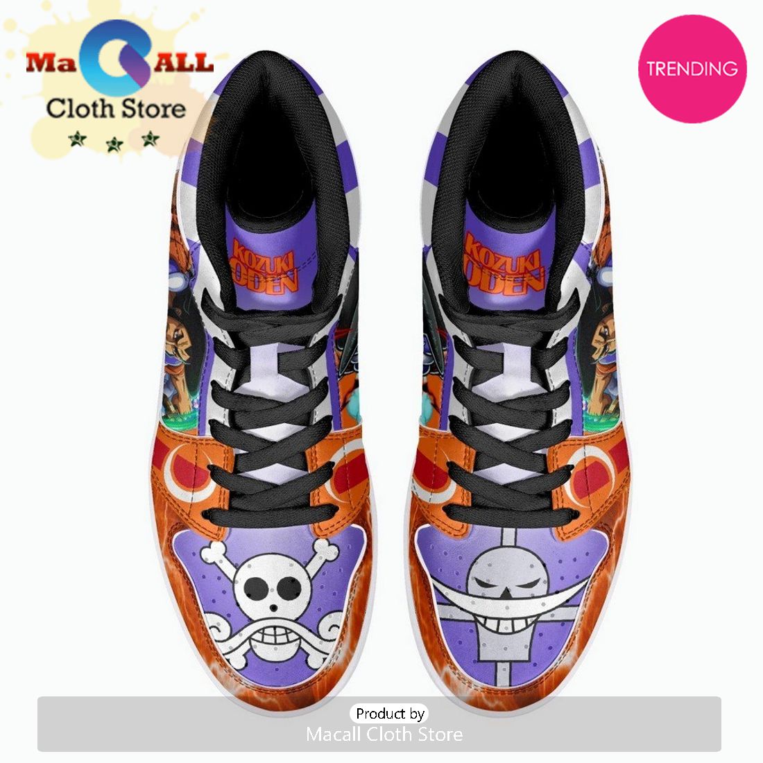 Kozuki Oden One Piece JD1 High Top Shoes