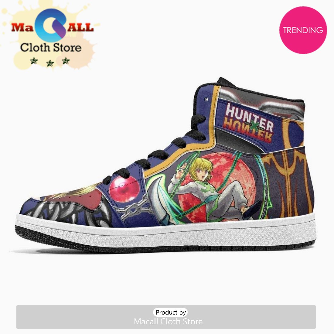 Kurapika Hunter JD1 High Top Shoes