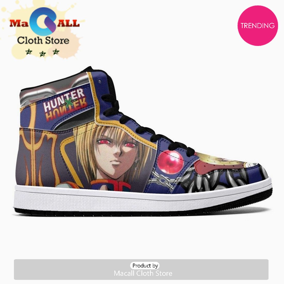 Kurapika Hunter JD1 High Top Shoes