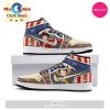 Luffy Gear 5 Air Jordan 1 High Top Shoes