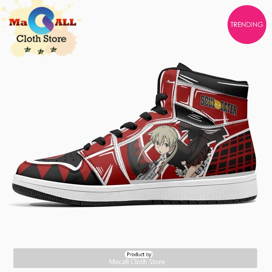 Maka Albarn Soul Eater JD1 High Top Shoes