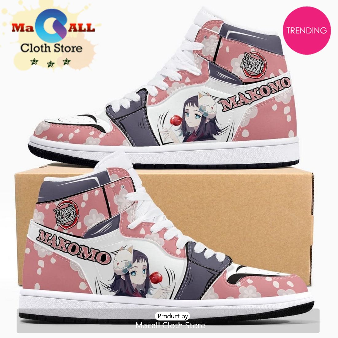 Makomo Air Jordan 1 High Top Shoes