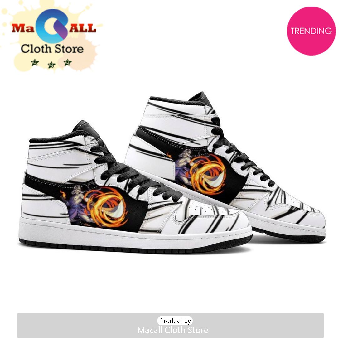 Makoto Shishio Rurouni Kenshin Air Jordan 1 High Top Shoes