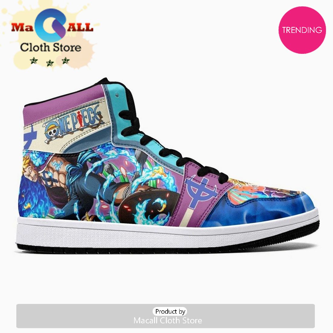 Marco The Phoenix One Piece JD1 High Top Shoes