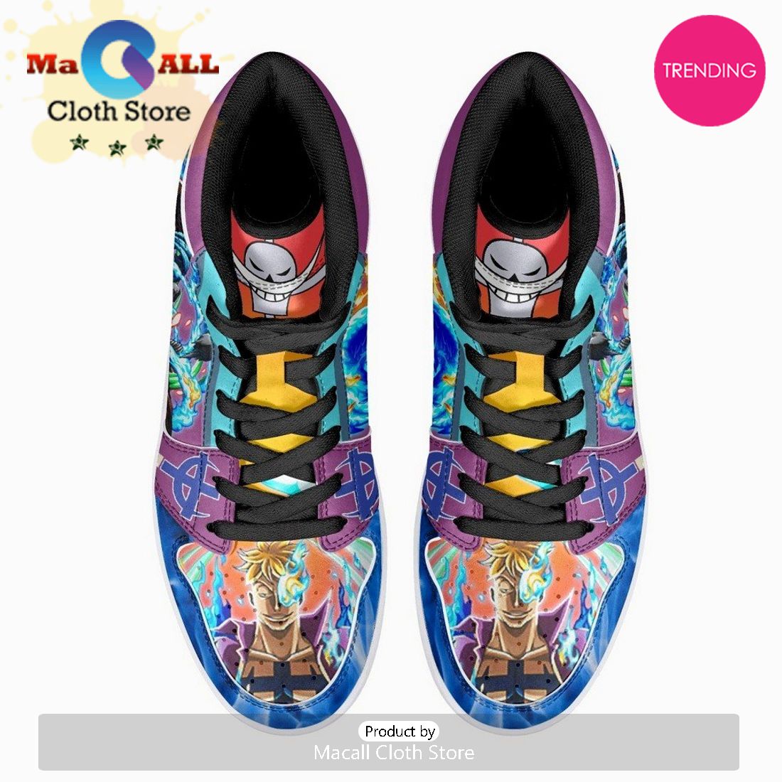 Marco The Phoenix One Piece JD1 High Top Shoes